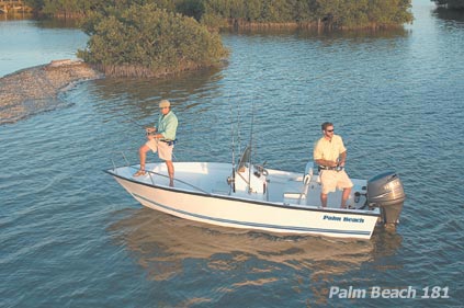Palm Beach 181 fishing boat